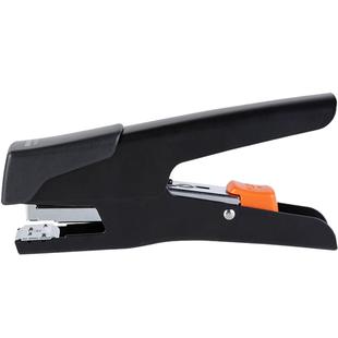 得力手握式订书机省力型外卖打包便携多功能装订机办公用学生用