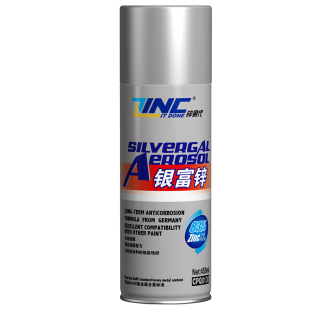 镀锌自喷漆冷喷锌 汽车银富锌底漆 金属铁门油漆翻新银粉漆防锈漆