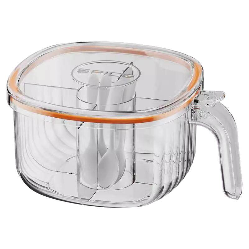 调料盒家用厨房调料罐组合套装一体多格盐味精胡椒收纳佐料调味瓶