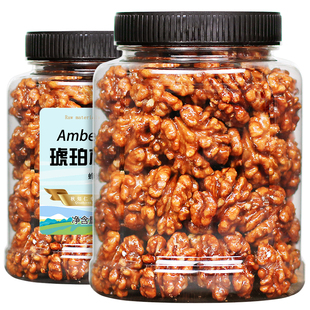 蜂蜜琥珀核桃仁500g孕妇专用坚果零食山核桃肉琥珀核桃仁旗舰店