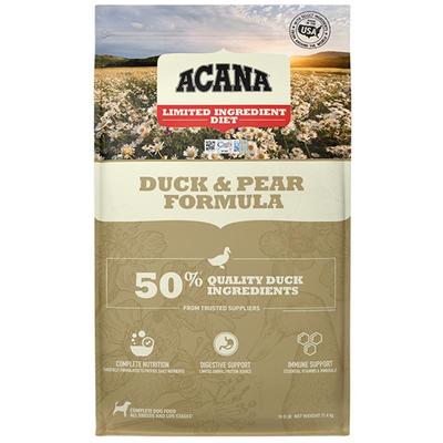 【官方旗舰】ACANA爱肯拿鸭肉梨狗粮进口全阶犬粮11.3kg