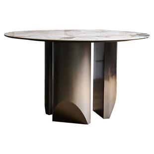 LLYARSS利亚斯/圆形餐桌/意式极简/简约轻奢/家用餐桌/MD