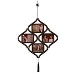 2025新款中国结挂件相框挂饰客厅新中式洗照片背景墙挂墙挂饰画框