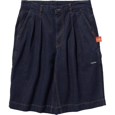 【官方】汤本弘通监制 nautica whitesail中性廓形牛仔短裤