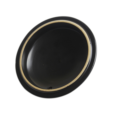 陶瓷黑色药壶白色砂锅