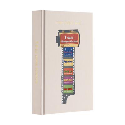 胶卷时光自填式三年日记本白瑶纸