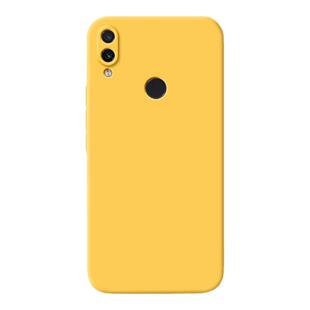 适用红米Note7手机壳新款RedmiNote7Pro液态硅胶redmi小米保护套noto黄色男p女por全包n0te防摔not软nont外壳