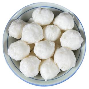手打墨鱼丸达濠墨斗鱼丸花枝丸潮汕特产 火锅食材 半斤装顺丰发货