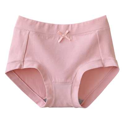 中腰包臀棉质面料夏季三角短裤