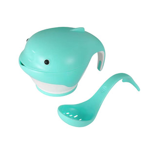 BUN贝优能海豚辅食调理器套装研磨碗套装食品级硅胶材质实体正品