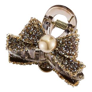 DODOGOGO气质蝴蝶结小抓夹顶夹小号发夹高级感侧边刘海夹甜美发饰