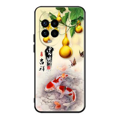 皑晨适用于华为nova13pro网红爆款手机壳huawei全包防摔mis-al00唯美中国风6.76寸硅胶保护套nove13por新款妈