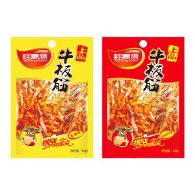 桂青源上品牛板筋600g吃货小零食