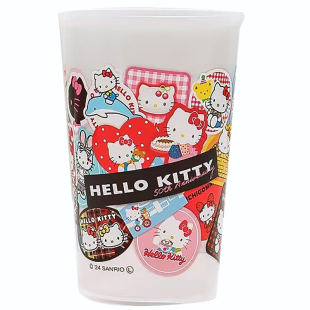 三丽鸥HelloKitty50周年儿童可爱漱口牙刷杯大容量卡通饮料冷水杯
