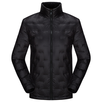 户外冲锋衣专用内里羽绒服可拆卸轻薄羽绒内胆90白鸭绒冬厚立领