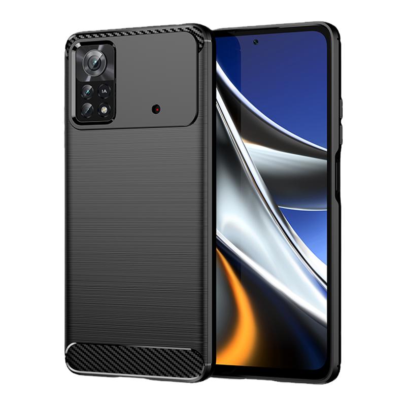 适用海外版小米Poco X5 X6手机壳套Xiaomi M4Pro 5G软壳X4 GT全包X3Nfc保护套M5S碳纤维C40男女款M6 F3 F2Pro