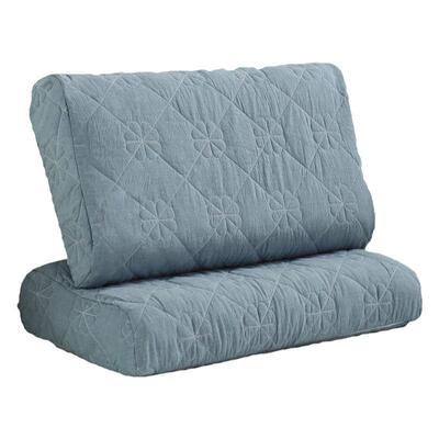 精灵羽不褪色不起球夹棉加厚枕套