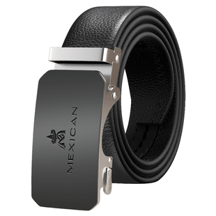 稻草人头层牛皮带男士商务潮流款裤带2026新款腰带官方正品旗舰店