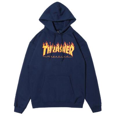 Thrasher火焰帽衫卫衣