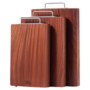 好管家正宗铁木菜板抗菌防霉家用实木砧板切菜刀板案板乌檀木粘板