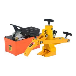 工程车压胎器铲车扒胎机气动液压剥胎器轮胎压胎机拆胎工具便携式