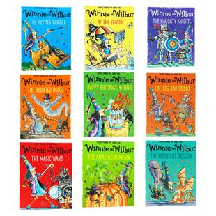 女巫温妮绘本系列Winnie and Wilbur 牛津精品绘本 英文原版绘本 吴敏兰书单温妮女巫魔法绘本图画故事书插图童书 万圣节主题绘本