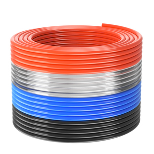 PU气管空压机软管8mm防爆透明高压气线4/6/10/12/14/16木工软管