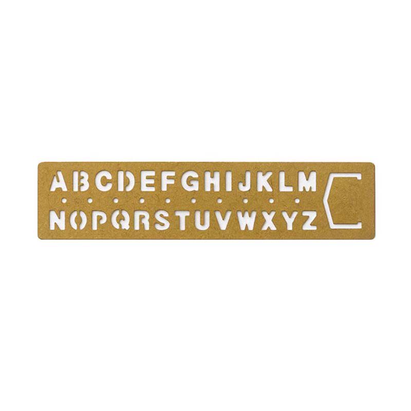 midori黄铜书签旅行者数字英文
