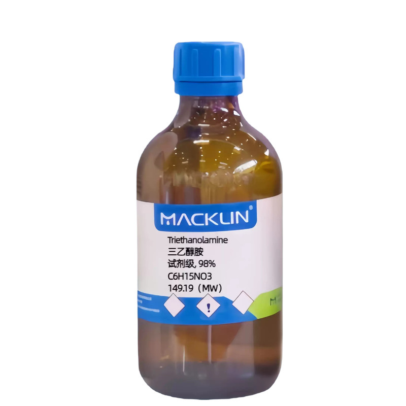 三乙醇胺 98% 氨基三乙醇  色谱级 1:1 1:2 1:3 1:4水溶液 麦克林