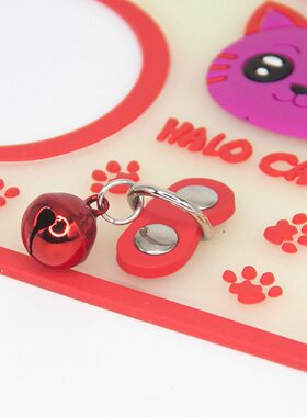 新款猫咪夜光牵引绳防走丢套装猫批发遛光胸迷失猫咪就有背防亮