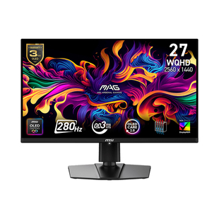 MSI/微星MAG271QP QD-OLED X28 26.5英寸2K高清280Hz电竞显示器