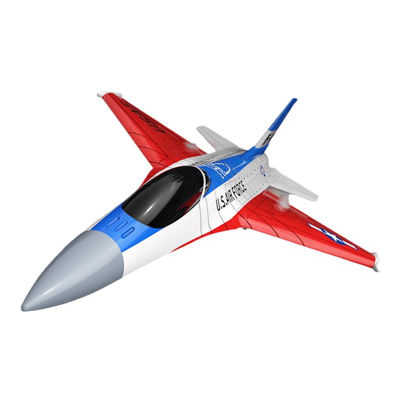 歐蘭斯遙控飛機(jī)F16戰(zhàn)斗機(jī)二通道帶飛控航燈入門固定翼航模76204