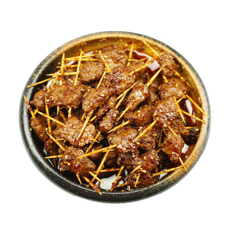 燎胃牙签牛肉真材实料油炸冷串串