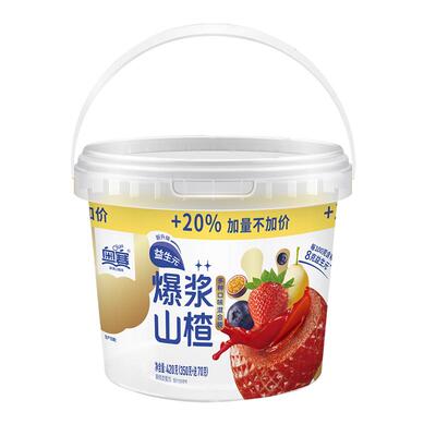 奥赛爆浆山楂桶装四种口味长思