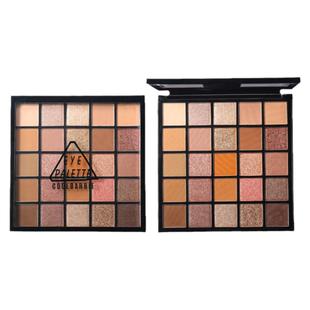 完美时光日日25色眼影盘欧美珠光哑光大地色多色爆款正品2024新款