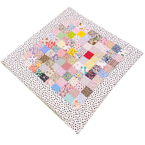 纯棉百家被拼布手工课diy布料斜纹田园碎花布头娃娃衣服面料100款