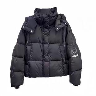 情侣男女短款连帽羽绒棉袄潮2025巨好看超火ins小个子棉服面包服