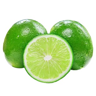 塔西提无籽青柠檬新鲜当季塔希提青柠皮薄多汁香柠檬泰国品种调酒