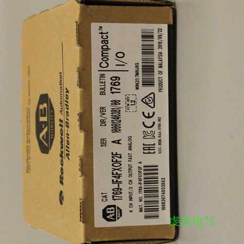 议价1769-IF4FXOF2F 全新 AB CompactLogix 原装 现货 1769IF4FXO