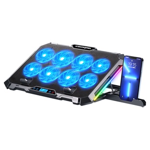 酷睿冰尊笔记本散热器底座电竞游戏本降温神器电脑支架外置散热架带风扇16寸适用联想拯救者ROG雷神戴尔华硕