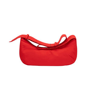 alloy/乐几甜甜圈小众尼龙单肩斜挎包休闲时尚包红色包牛角包