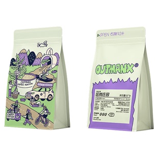 【莓果果脯】Outman云南孟连信岗厌氧日晒意式手冲咖啡豆227克