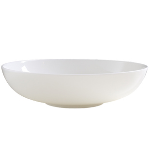 盘子菜盘家用2025新款白色深盘子碟子景德镇陶瓷汤盘骨瓷餐盘深盘