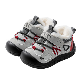 宝宝鞋子男女童大棉冬季软底小童机能学步加绒保暖棉鞋儿童运动鞋