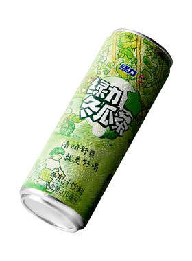 绿力冬瓜茶冬瓜汁饮料310ml*6罐装(纤细版)整箱装国产饮品好喝