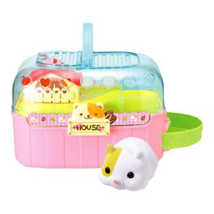 mimiworld淘气的仓鼠宝儿童仿真过家家萌宠动物喂养玩具女孩礼物