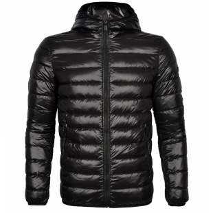 雷迪波尔旗下GHILARO古劳新款男士羽绒服冬季轻薄连帽白鸭绒外套