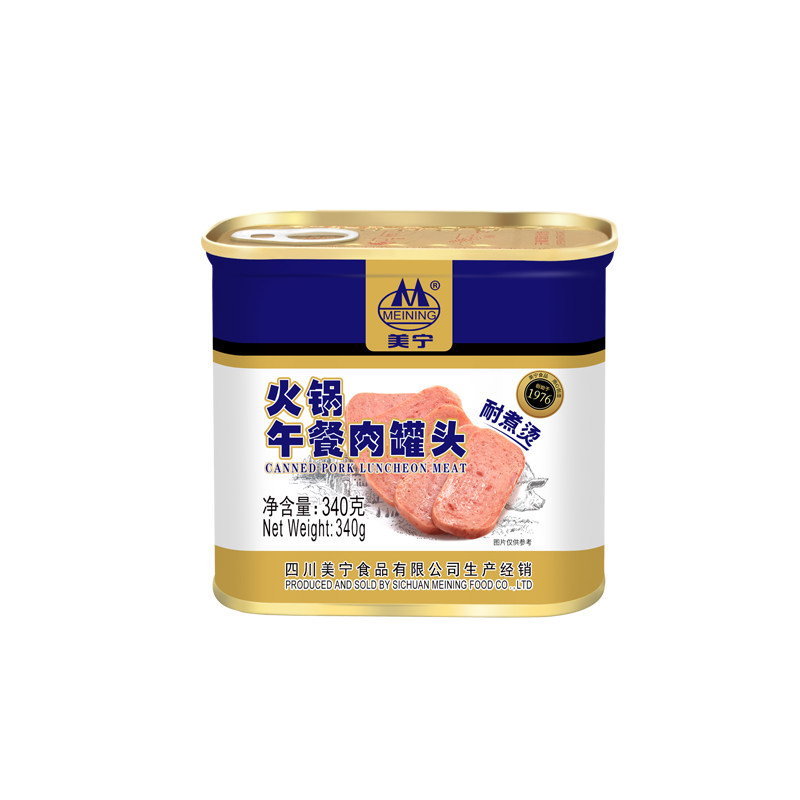 美宁火锅夜宵速食泡面搭档午餐肉