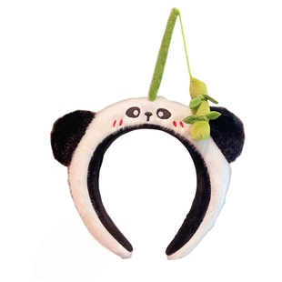 儿童卡通可爱搞怪发箍宝宝小熊猫头箍2025新款逗娃神器哄娃小道具