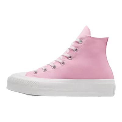 匡威女款爱心标厚底休闲帆布鞋